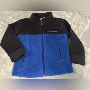Columbia Kids Fleece Jacket in Blue and Black